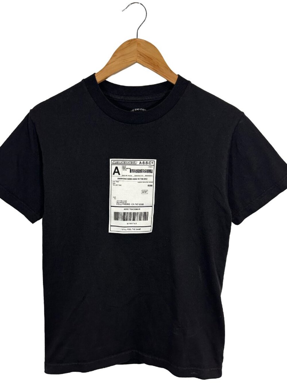 Anti Social Social Club S/S 19 'Thank God' Tshirt Size Mens S